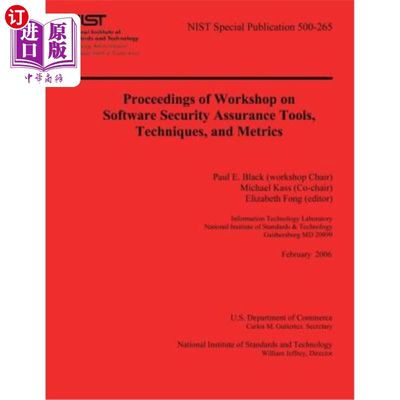 海外直订Proceedings of Workshop on Software Security Assurance Tools, Techniques, and Me 软件安全保证工具、技术和度