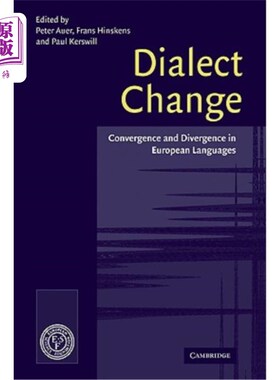 海外直订Dialect Change: Convergence and Divergence in European Languages 方言变迁:欧洲语言的趋同与分化