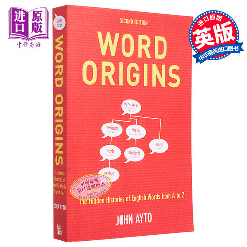 Word Origins 词源词典 英文原版英语字典词典 进口图书 教辅参考书工具书 英语学习用书 英语语言自学【中商原版】