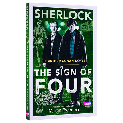 福尔摩斯探案集英文原版 四签名 Sherlock Holmes BBC神探夏洛克剧照封面版 福尔摩斯英文原版 夏洛克福尔摩斯原著小说