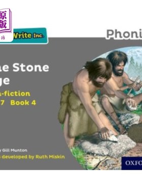 海外直订Read Write Inc. Phonics: Grey Set 7 Non-fiction ... Read Write公司自然拼读:灰色场景7非小说类4石器时代