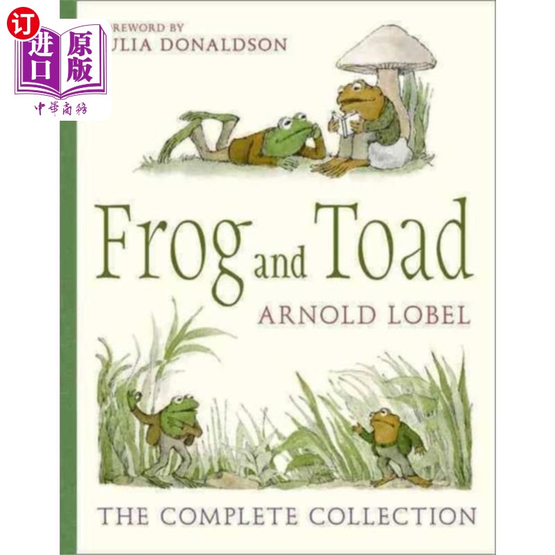 海外直订Frog and Toad 青蛙和蟾蜍