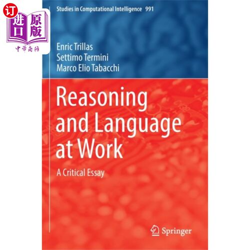 海外直订Reasoning and Language at Work 工作中的推理和语言
