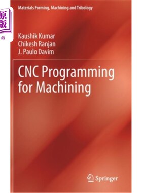 海外直订Cnc Programming for Machining 数控加工程序设计