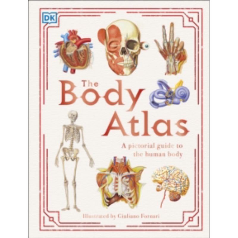 现货 DK The Body Atlas A Pictorial Guide to the Human Body Giuliano Fornani 科学百科【中商原版】