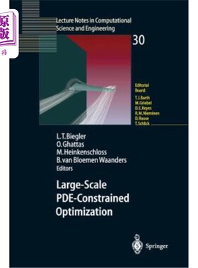 海外直订Large-Scale Pde-Constrained Optimization 大规模偏微分方程约束优化