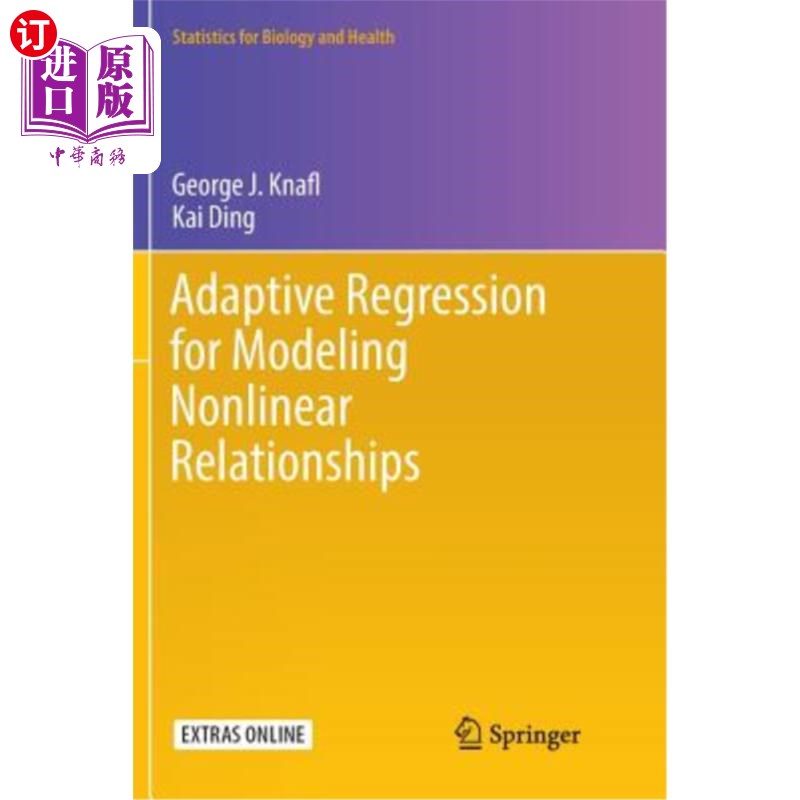 海外直订医药图书Adaptive Regression for Modeling Nonlinear Relationships 非线性关系建模的自适应回归