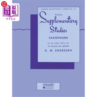 海外直订Supplementary Studies: Saxophone 补充学习：萨克斯管
