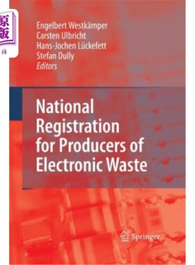 海外直订National Registration for Producers of Electronic Waste 国家电子废物生产商登记