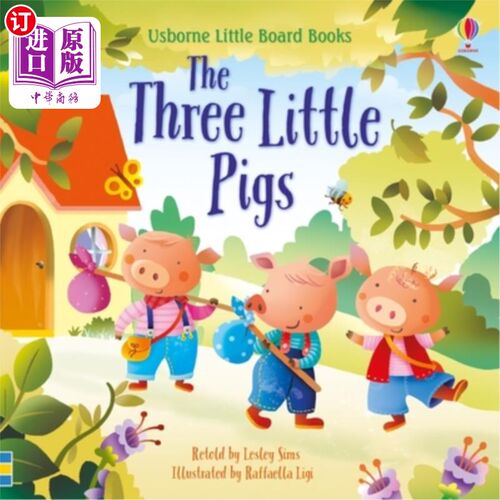 海外直订Three Little Pigs 三只小猪