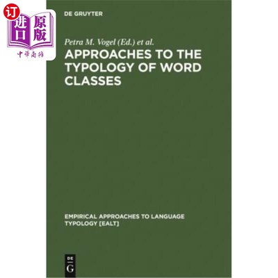 海外直订Approaches to the Typology of Word Classes 词类的类型学研究