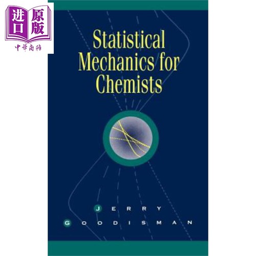 现货 化学家统计力学 Statistical Mechanics For Chemists Jerry G【中商原版】