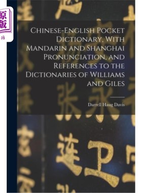 海外直订Chinese-English Pocket Dictionary, With Mandarin and Shanghai Pronunciation, and 汉英袖珍词典，附普通话和上