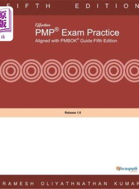 海外直订Effective PMP Exam Practice Aligned with PMBOK Fifth Edition 有效的PMP考试实践与PMBOK第五版一致