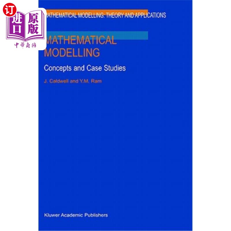 海外直订Mathematical Modelling: Concepts and Case Studies 数学建模:概念和案例研究
