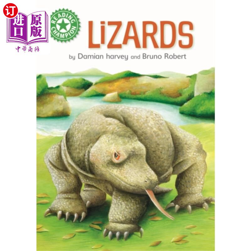 海外直订Reading Champion: Lizards 阅读冠军:蜥蜴