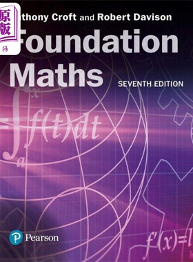 现货 Anthony Croft and Robert Davison Fondation Maths Seventh Edition安东尼.克罗夫特和罗伯特.戴维森基础数学【中商原版】