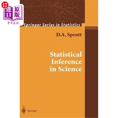 海外直订Statistical Inference in Science 科学中的统计推理