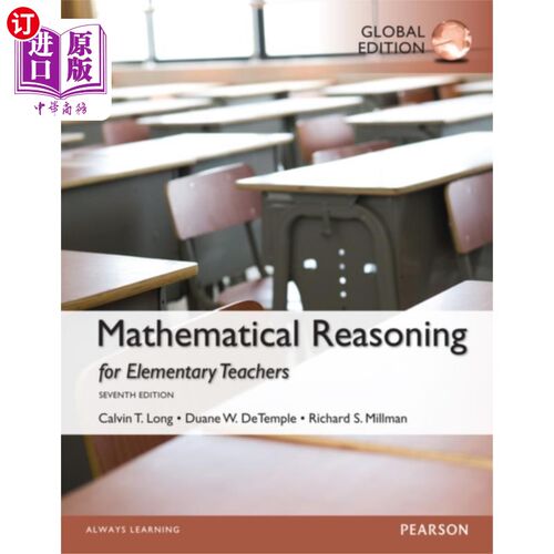 海外直订Mathematical Reasoning for Elementary School Tea... 小学教师数学推理，全球版
