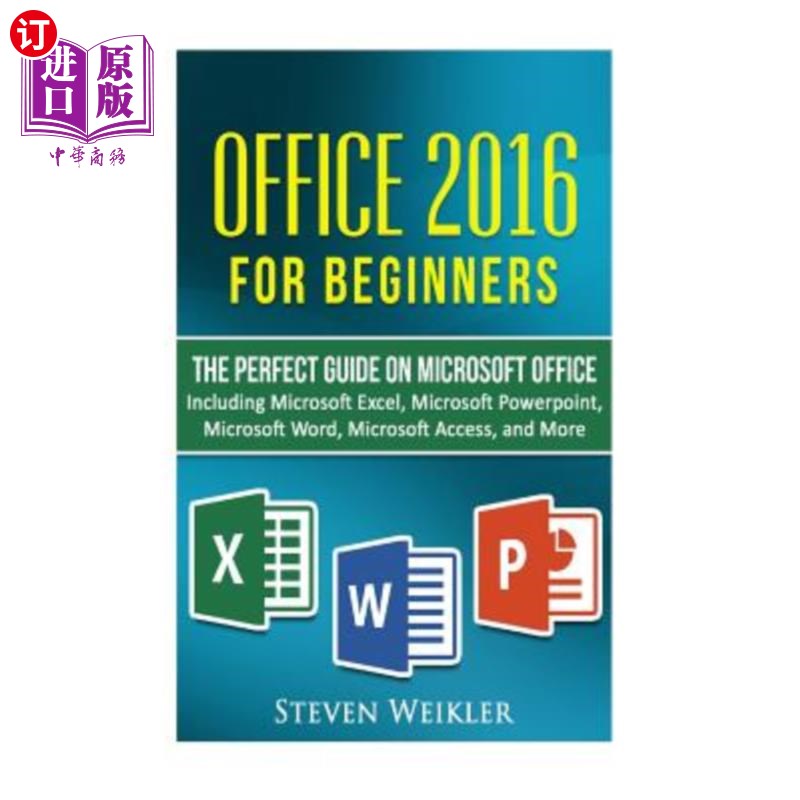 海外直订Office 2016 for Beginners- The Perfect Guide on Microsoft Office: Including Micr Office 201