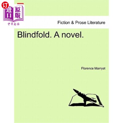 海外直订Blindfold. a Novel. 障眼物一本小说。