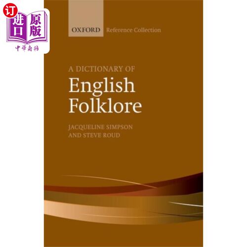 海外直订Dictionary of English Folklore 英国民俗词典