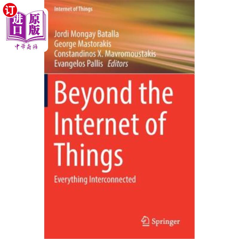 海外直订Beyond the Internet of Things: Everything Interconnected 超越物联网:万物互联