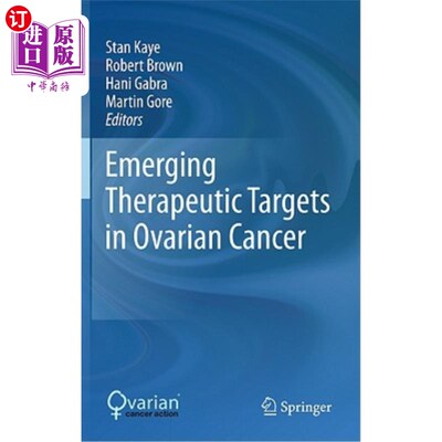 海外直订医药图书Emerging Therapeutic Targets in Ovarian Cancer 卵巢癌新的治疗靶点