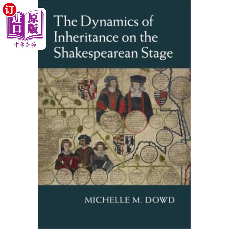海外直订The Dynamics of Inheritance on the Shakespearean Stage 莎士比亚舞台上的继承动态