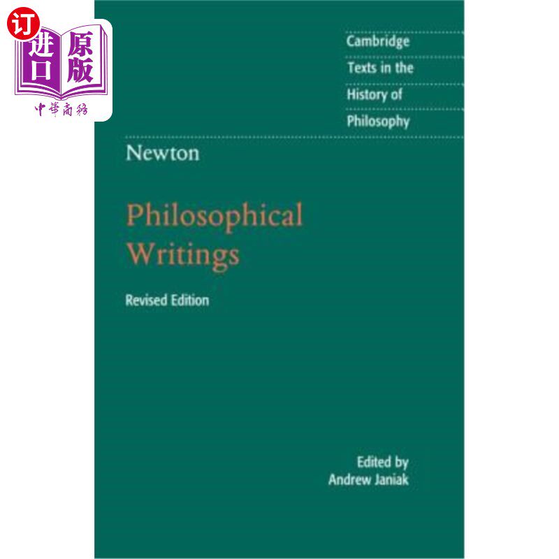 海外直订Newton: Philosophical Writings 牛顿：哲学著作