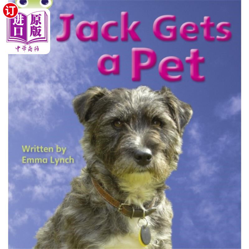 海外直订Bug Club Phonics Non-fiction Set 06 Jack Gets a Pet 虫子俱乐部语音非小说集06杰克得到一个宠物