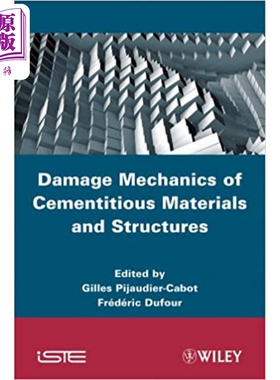 现货 胶凝材料与结构的损伤力学 Damage Mechanics Of Cementitious Materials 英文原版 G Pijaudier Cabot【中商原版】