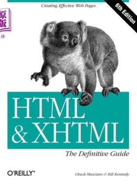 海外直订HTML & Xhtml: The Definitive Guide: The Definitive Guide HTML & Xhtml:权威指南:权威指南