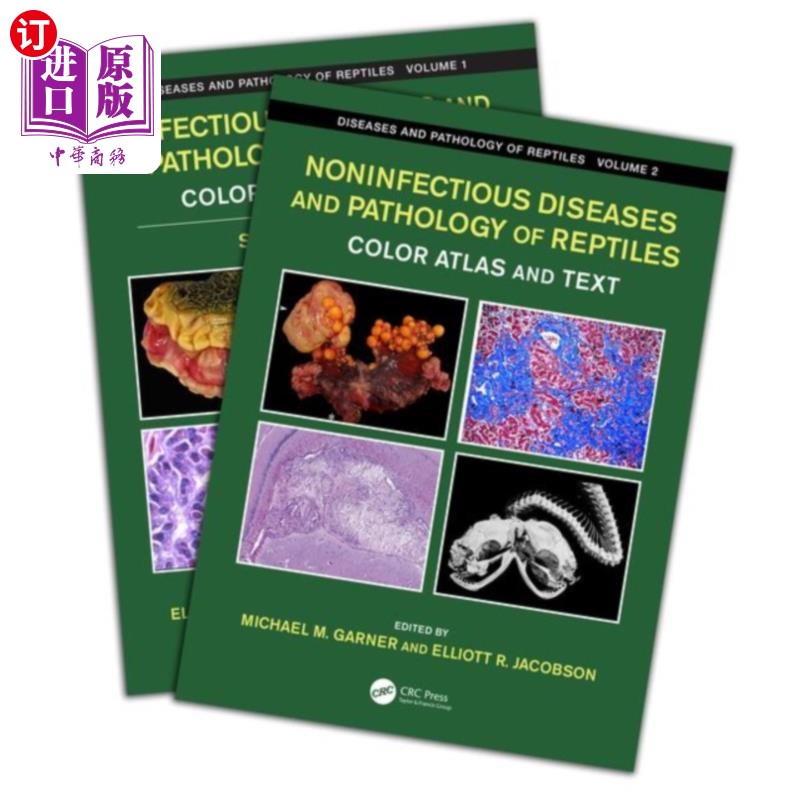 海外直订医药图书Diseases and Pathology of Reptiles 爬行动物的疾病与病理学