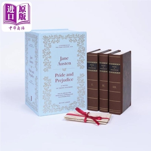 诞辰250周年纪念版 大英图书馆馆藏初稿复刻 Jane 傲慢与偏见 Austen Prejudice 英文原版 and 简奥斯汀 Pride