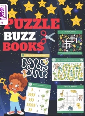 海外直订Puzzle Buzz Books: Sharpen your pencils and start developing brainpower today, w 益智热门书籍：今天就开始磨