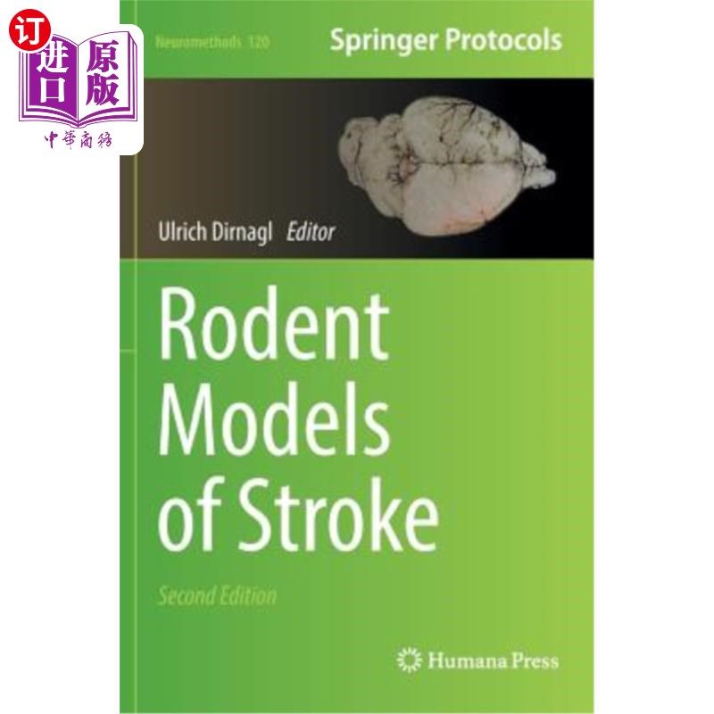 海外直订医药图书Rodent Models of Stroke 中风啮齿动物模型