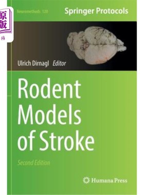 海外直订医药图书Rodent Models of Stroke 中风啮齿动物模型