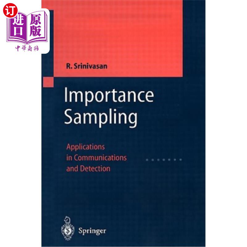 海外直订Importance Sampling: Applications in Communications and Detection 重要抽样在通信和检测中的应用
