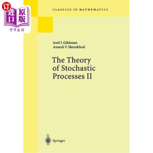海外直订The Theory of Stochastic Processes II 随机过程理论2