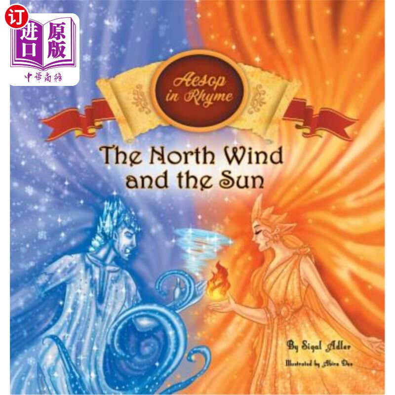 海外直订The North Wind and the Sun 北风和太阳