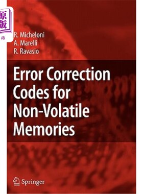 海外直订Error Correction Codes for Non-Volatile Memories 非易失性存储器的纠错码