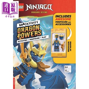 预售 乐高幻影忍者 龙之力量 LEGO NINJAGO Dragon Powers 英文原版 LEGO【中商原版】