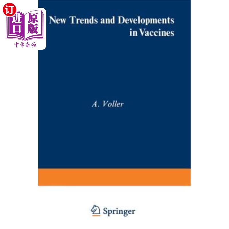 海外直订医药图书New Trends and Developments in Vaccines 疫苗的新趋势和发展
