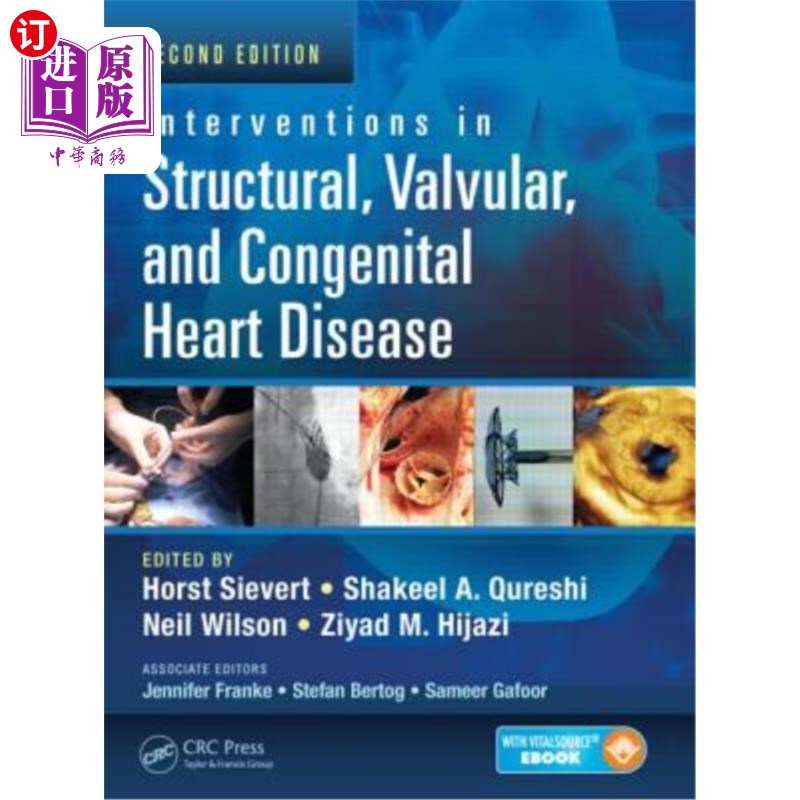 海外直订医药图书Interventions in Structural, Valvular and Congenital Heart Disease 结构性、瓣膜性和先天性心脏病的干