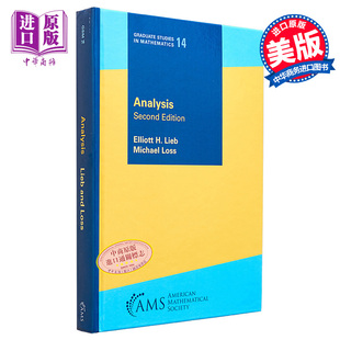 预售 Analysis 英文原版 分析方法(美国数学学会) Elliott H. Lieb、Michael Loss【中商原版】