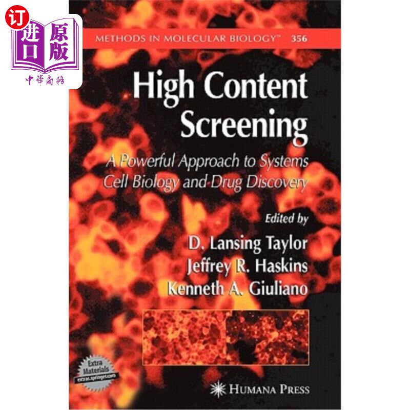 海外直订医药图书High Content Screening 高含量检测