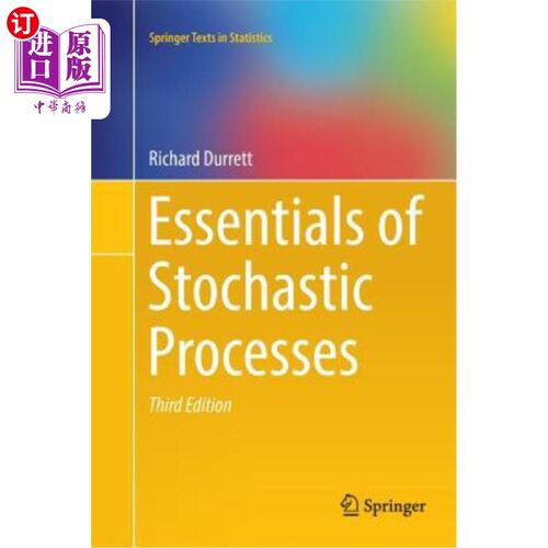 海外直订Essentials of Stochastic Processes 随机过程的本质