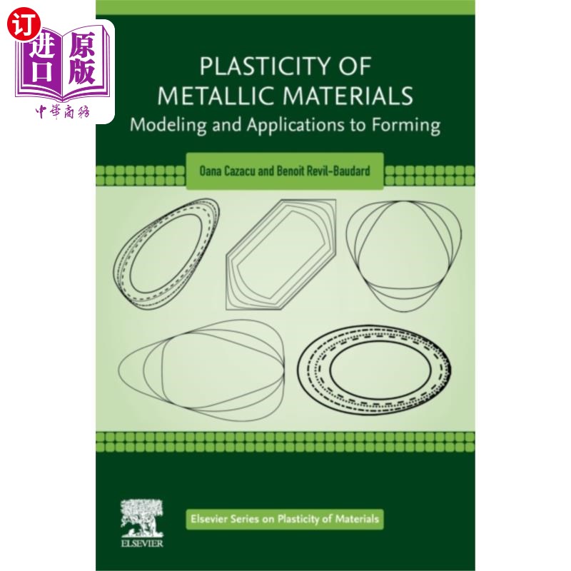 海外直订Plasticity of Metallic Materials 金属材料的塑性