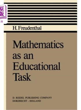 海外直订Mathematics as an Educational Task 数学作为一项教育任务